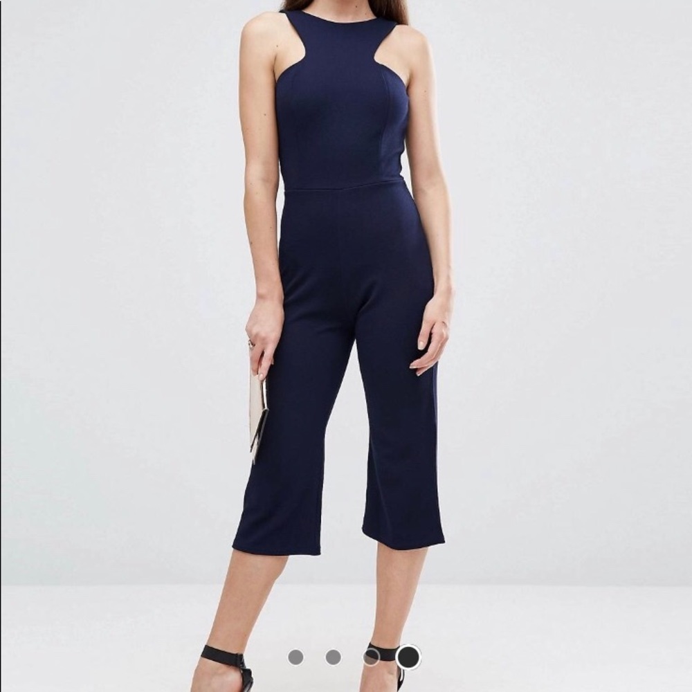 ASOS (Club L) Navy Blue Jumpsuit